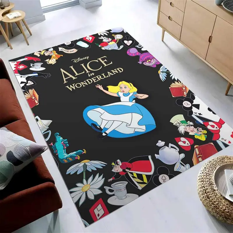 Alice Im Wunderland Teppich