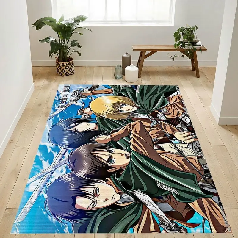 Attack On Titan Swords Teppich