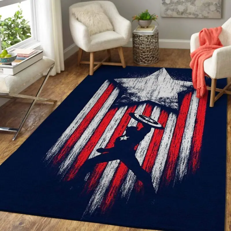 Avengers Marval Captain Teppich