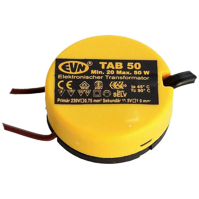 B-Ware EVN TAB 50 Halogen Transformator dimmbar mit Phasenanschnittdimmer