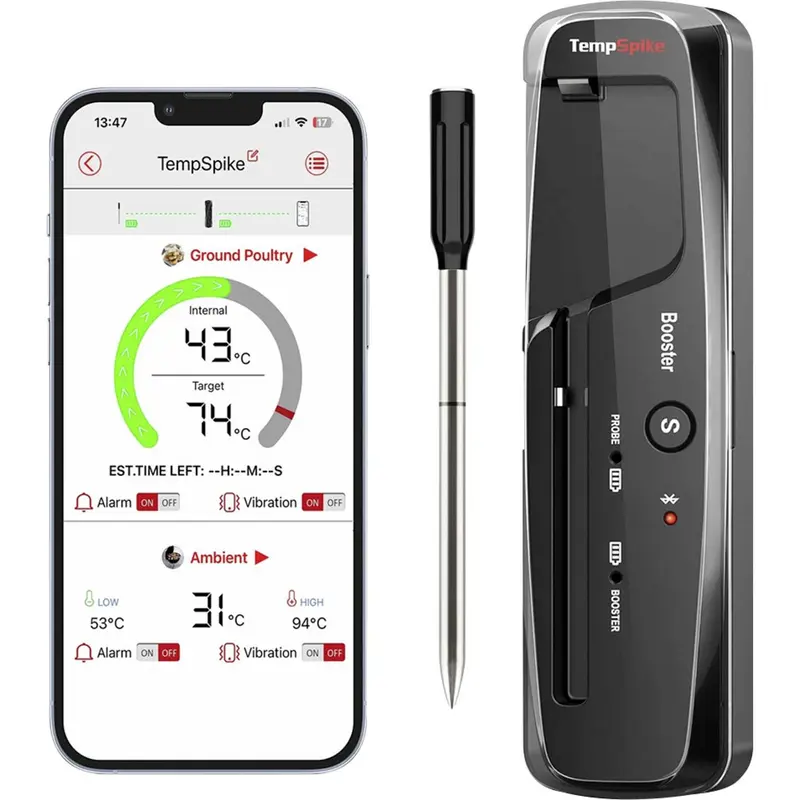 B-Ware ThermoPro TP961 Grillthermometer Bratenthermometer Bluetooth Fleischsensor