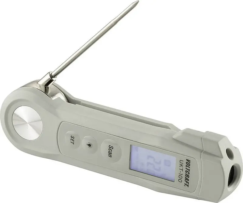 B-Ware Voltcraft Led Einstichthermometer Thermometer Fleischthermometer  40 Bis 280 °C