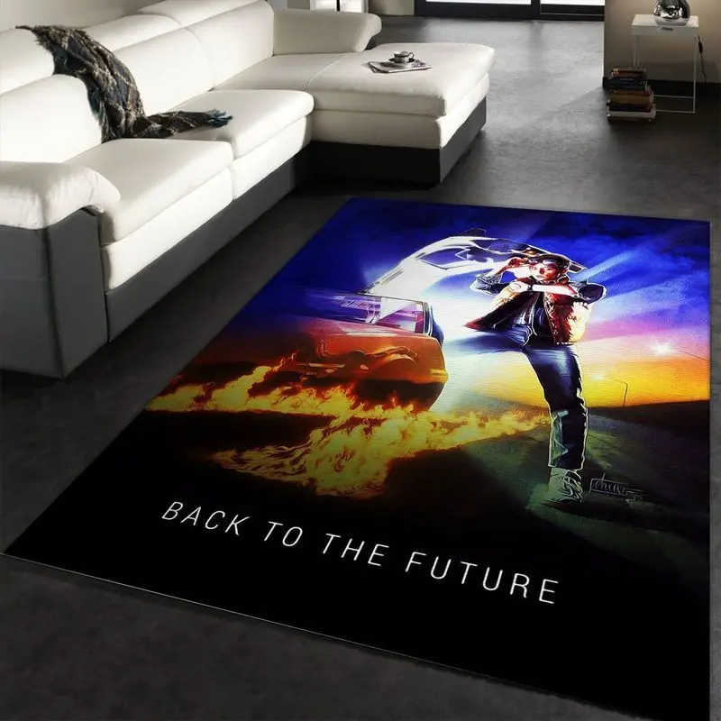 Back To The Future 1985 Teppich