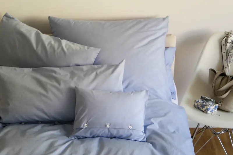 Bettwäsche Chambray River Blue