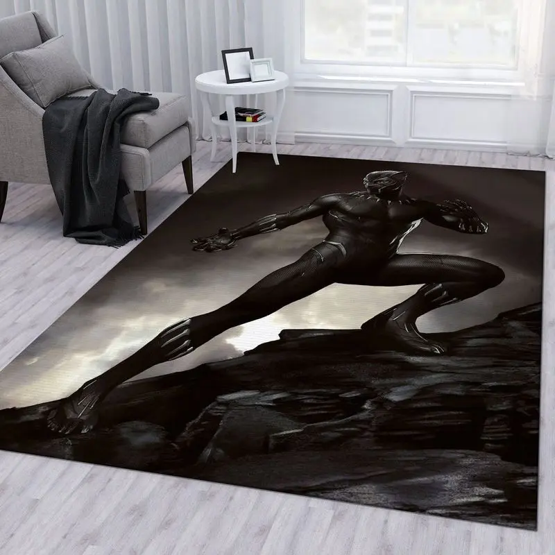 Black Panther Marvel 5 Teppich
