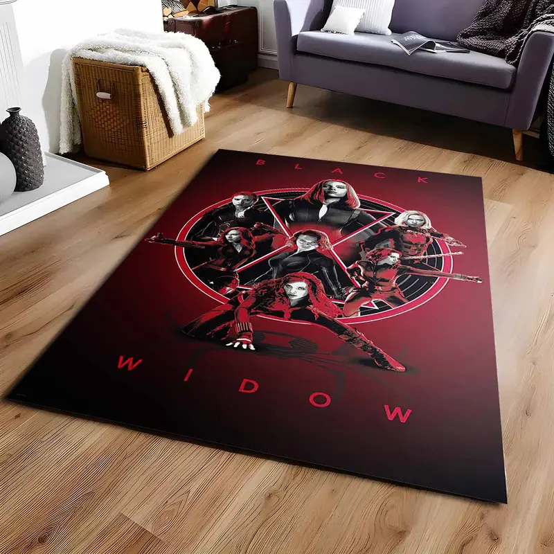 Black Widow Marvel Teppich