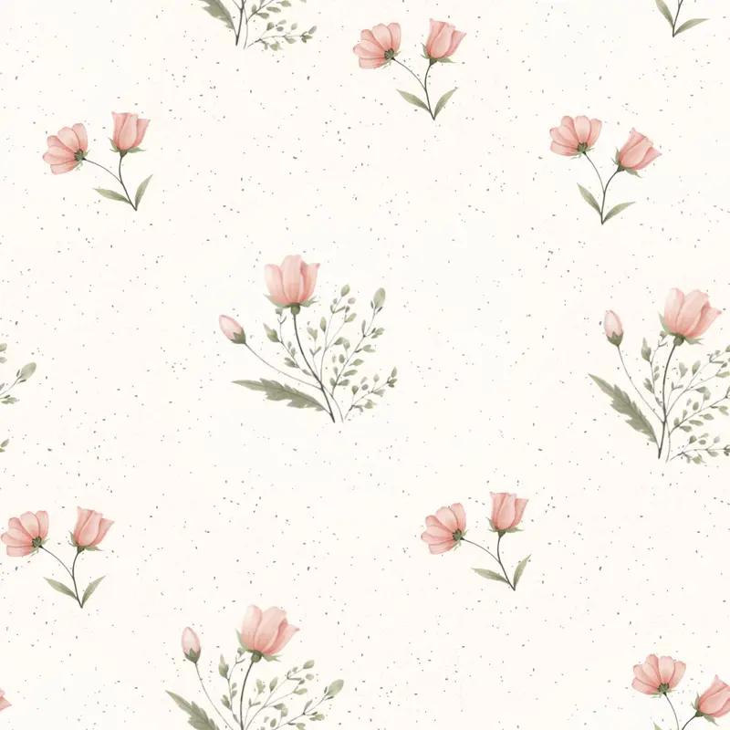 Blütenzauber | Blumen Stoff Meterware | Kinderstoff