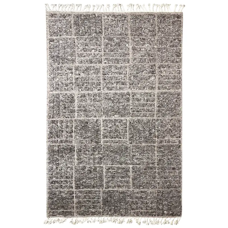 Brauner Berber Teppich - 254x157 cm