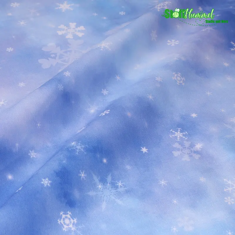 Canvas Baumwolle - Winter Snowflakes
