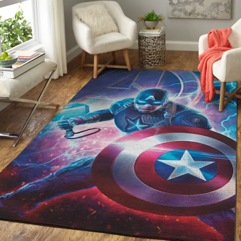 Captain America Avengers Teppichbode