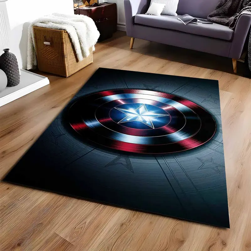 Captain America Schild 5 Teppich