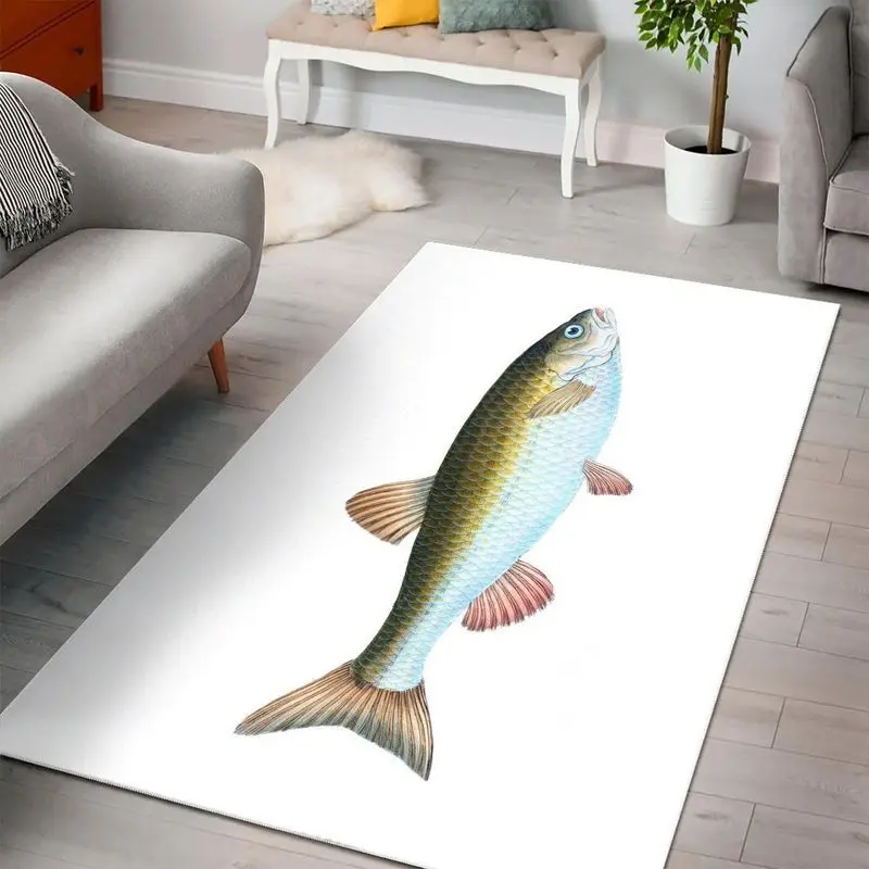 Chub Cyprinus Jeses Teppich