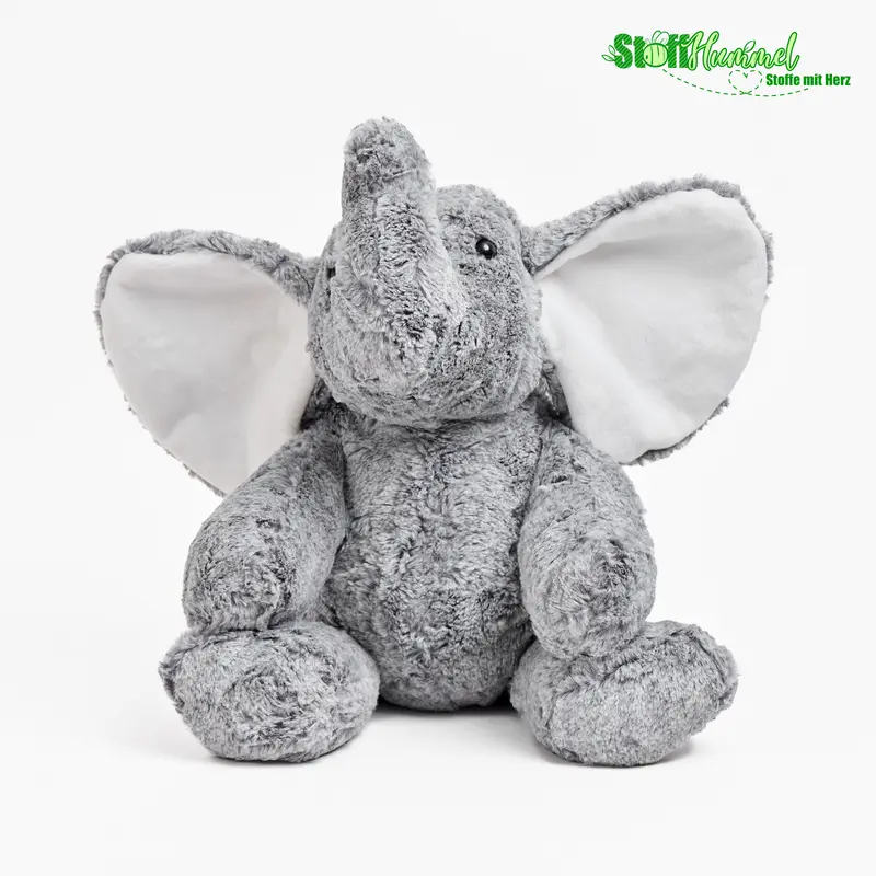 Cuddle® Critter Cuddle® - Nähkit Elefant Harper - Fog