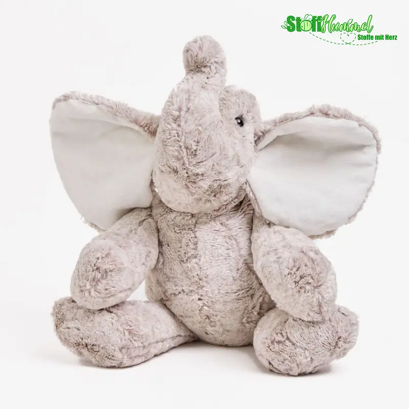 Cuddle® Critter Cuddle® - Nähkit Elefant Harper - Quartz