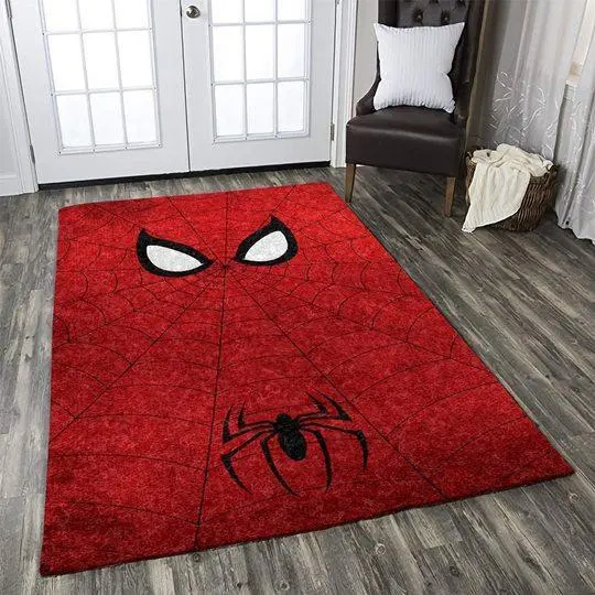 Dc Und Marvel Superhelden Teppich 1