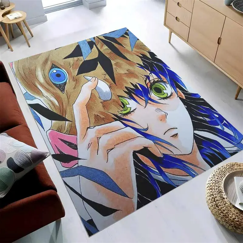 Demon Slayer Inosuke Hashibira Teppich