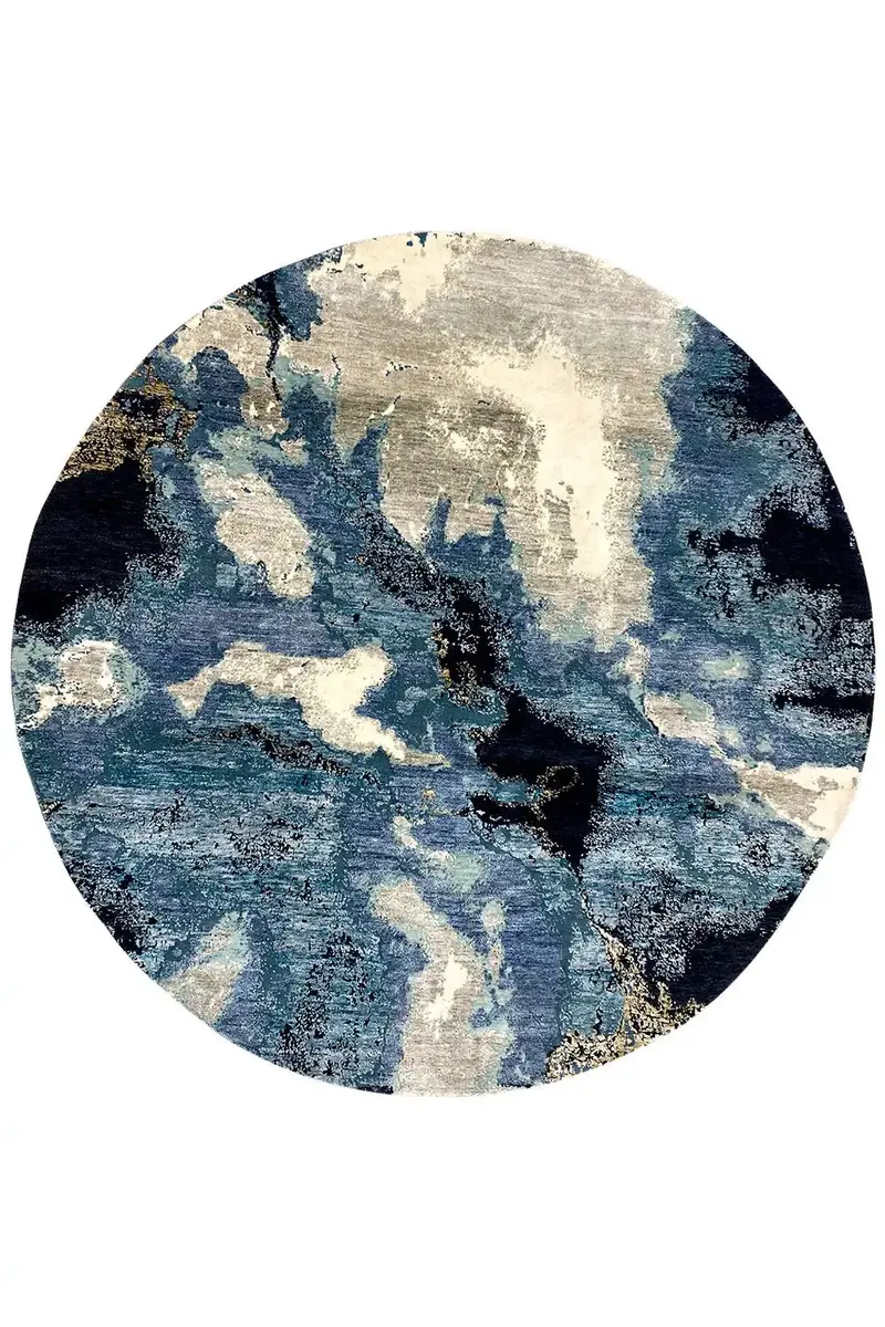 Designer-Teppich (196x196 cm)