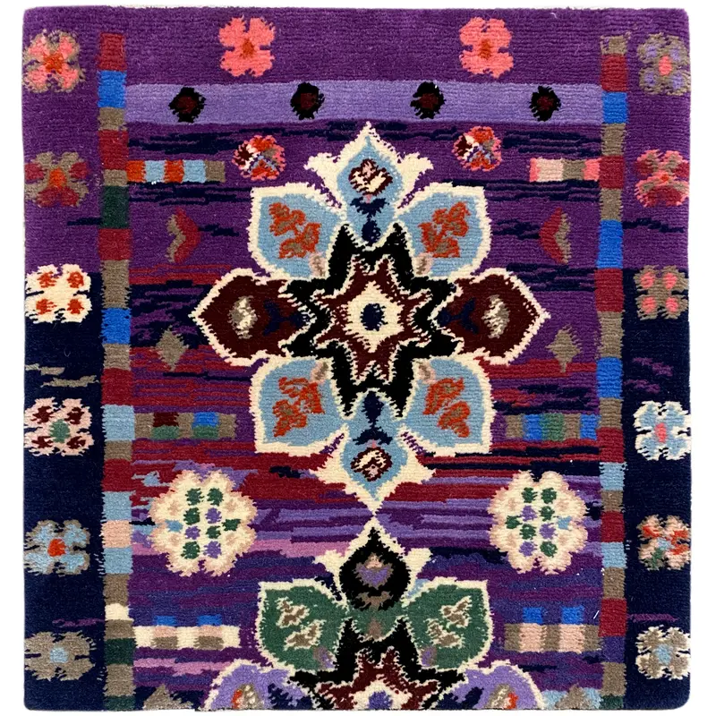 Designer-Teppich - 77x62 cm