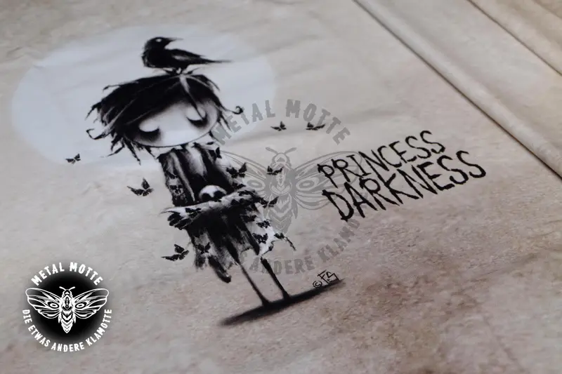 EP Panel - 75 x 150cm - "Princess Darkness" - versch. Stoffarten