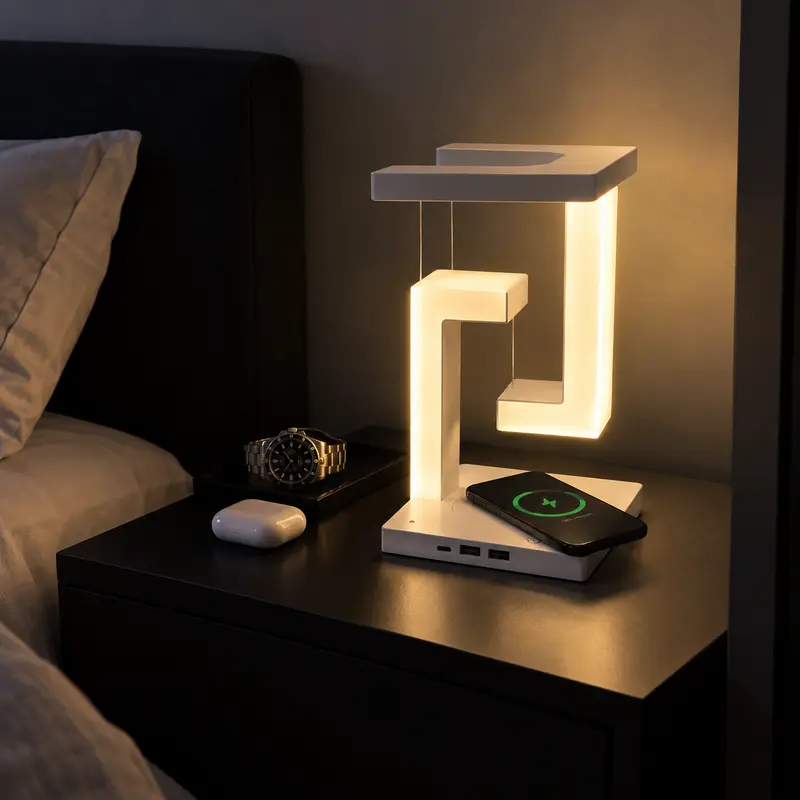 Floating LED Desk Lamp