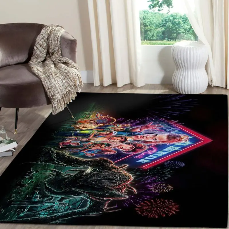 Fremde Dinge Halloween Teppich 2