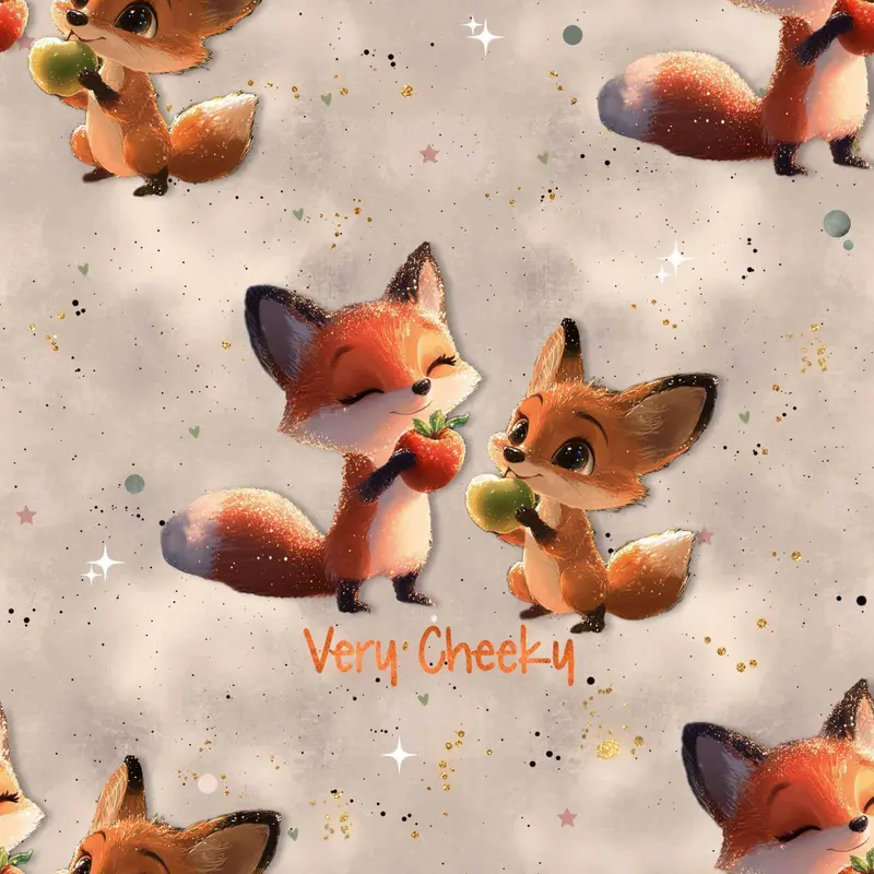 Fuchs Freunde Kinderstoff Meterware - schneller Versand