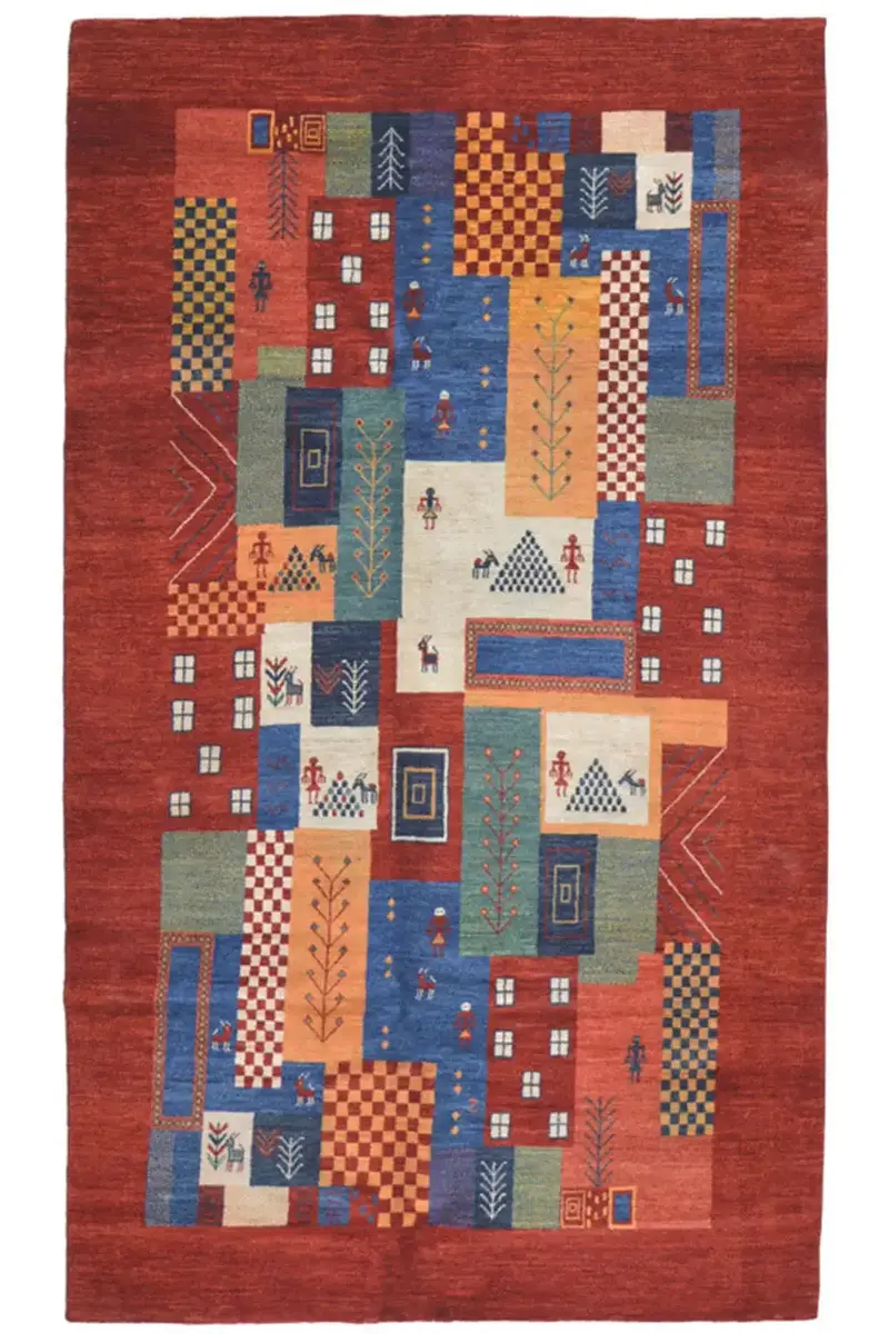 Gabbeh - 9102119 (261x150 cm)