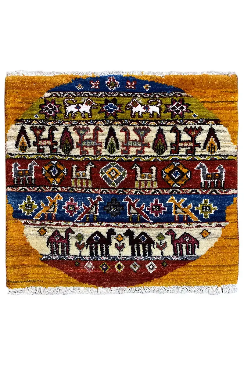 Gabbeh Lori - (58x56 cm)