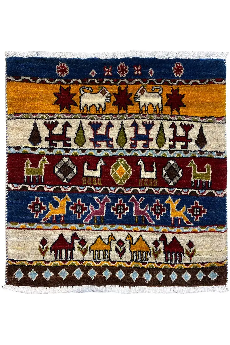 Gabbeh Lori - (60x58 cm)