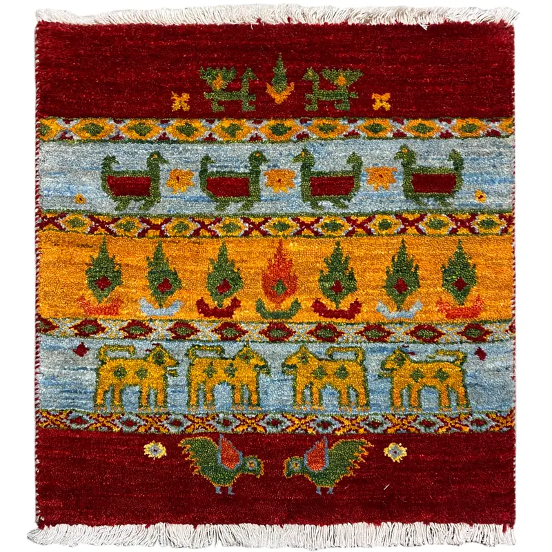 Gabbeh Lori (61x58 cm)