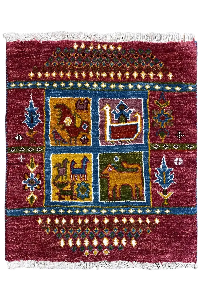 Gabbeh Lori - (63x52 cm)