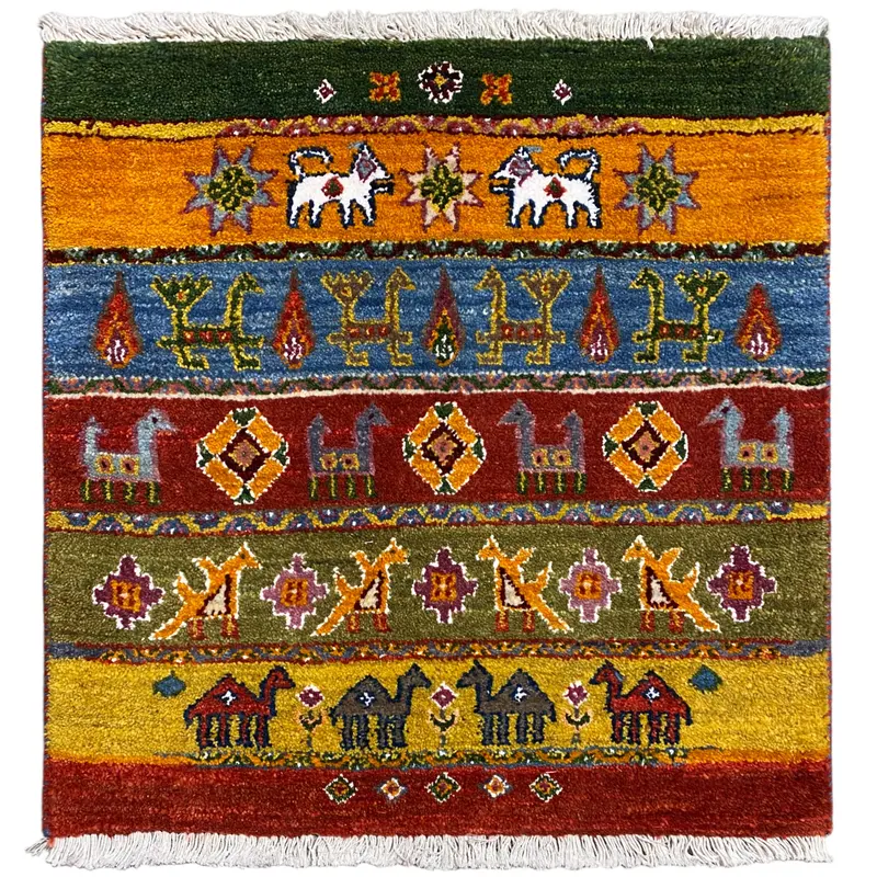 Gabbeh Lori - (63x62 cm)