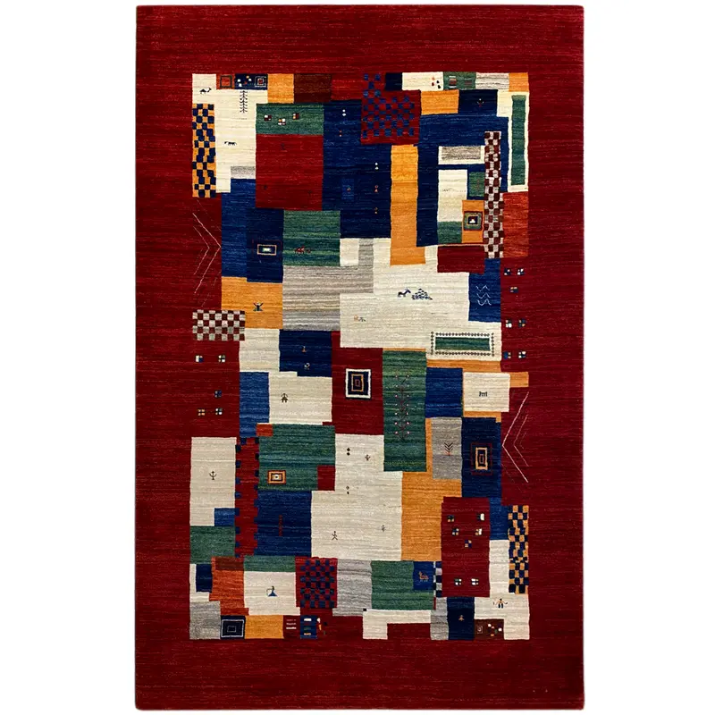 Gabbeh Luri Teppich 300x199 cm