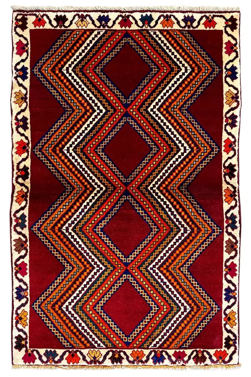 Gabbeh - Striped (151x102 cm)