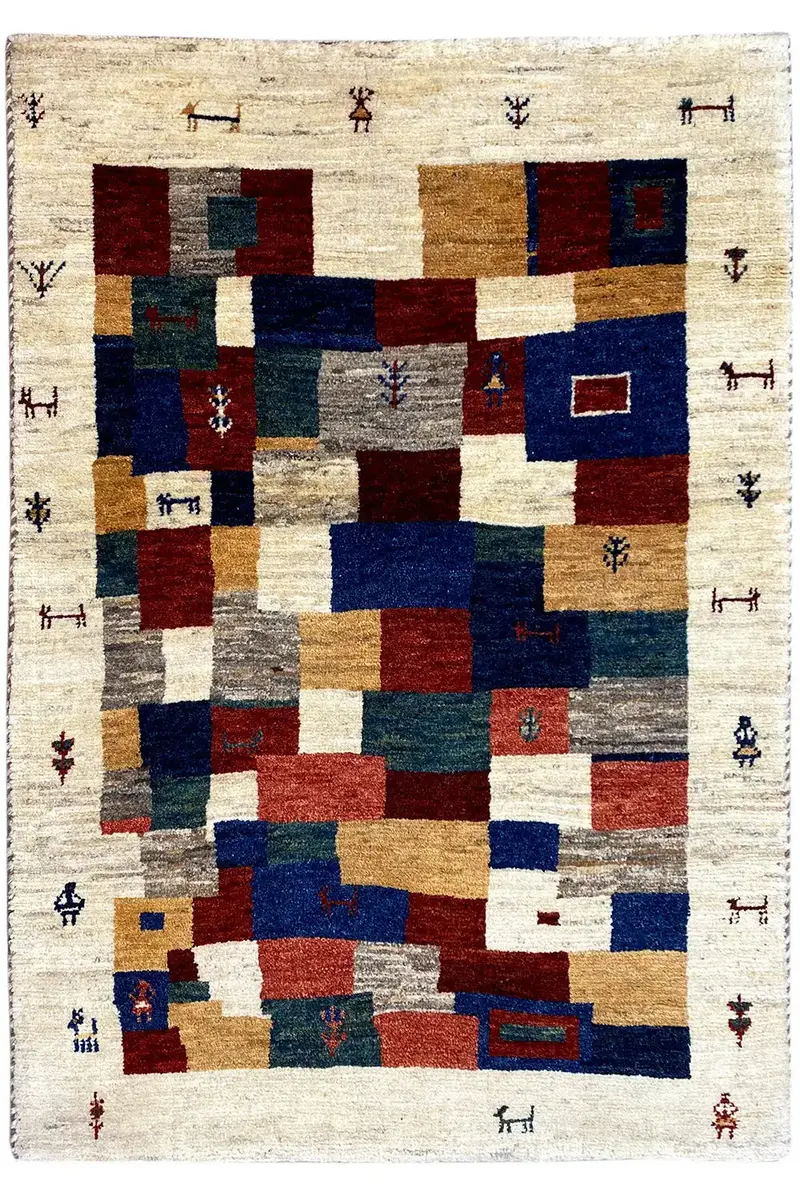 Gabbeh Teppich (121x83 cm)