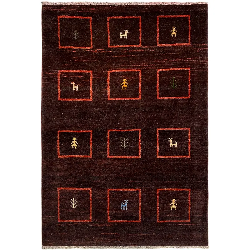 Gabbeh Teppich 147x99 cm