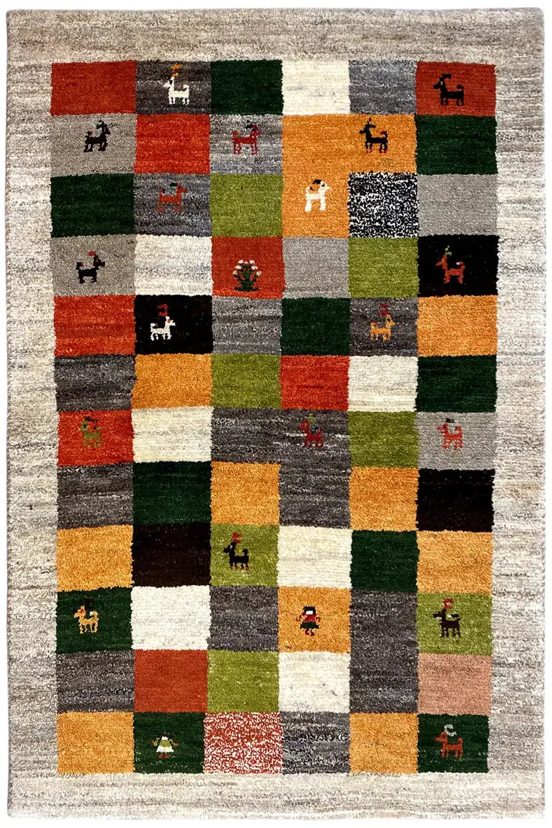 Gabbeh Teppich (149x96 cm)