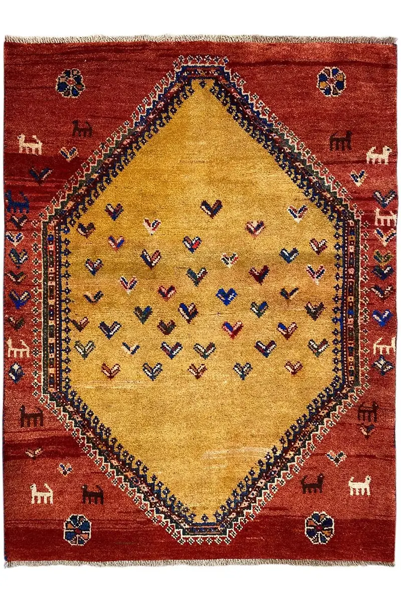 Gabbeh Teppich (162x122 cm)