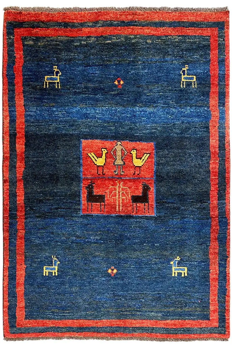 Gabbeh Teppich (164x119 cm)