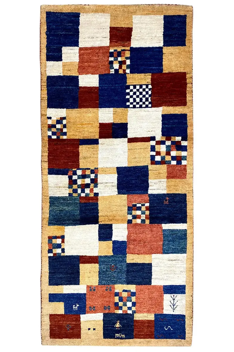 Gabbeh Teppich (195x83 cm)