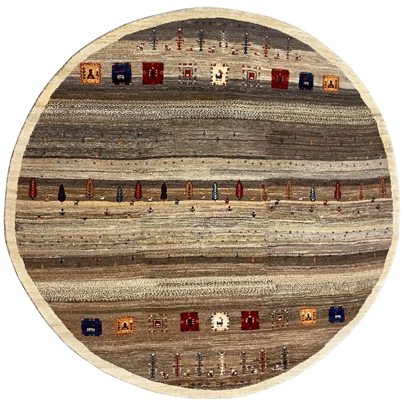 Gabbeh Teppich - 230x226 cm