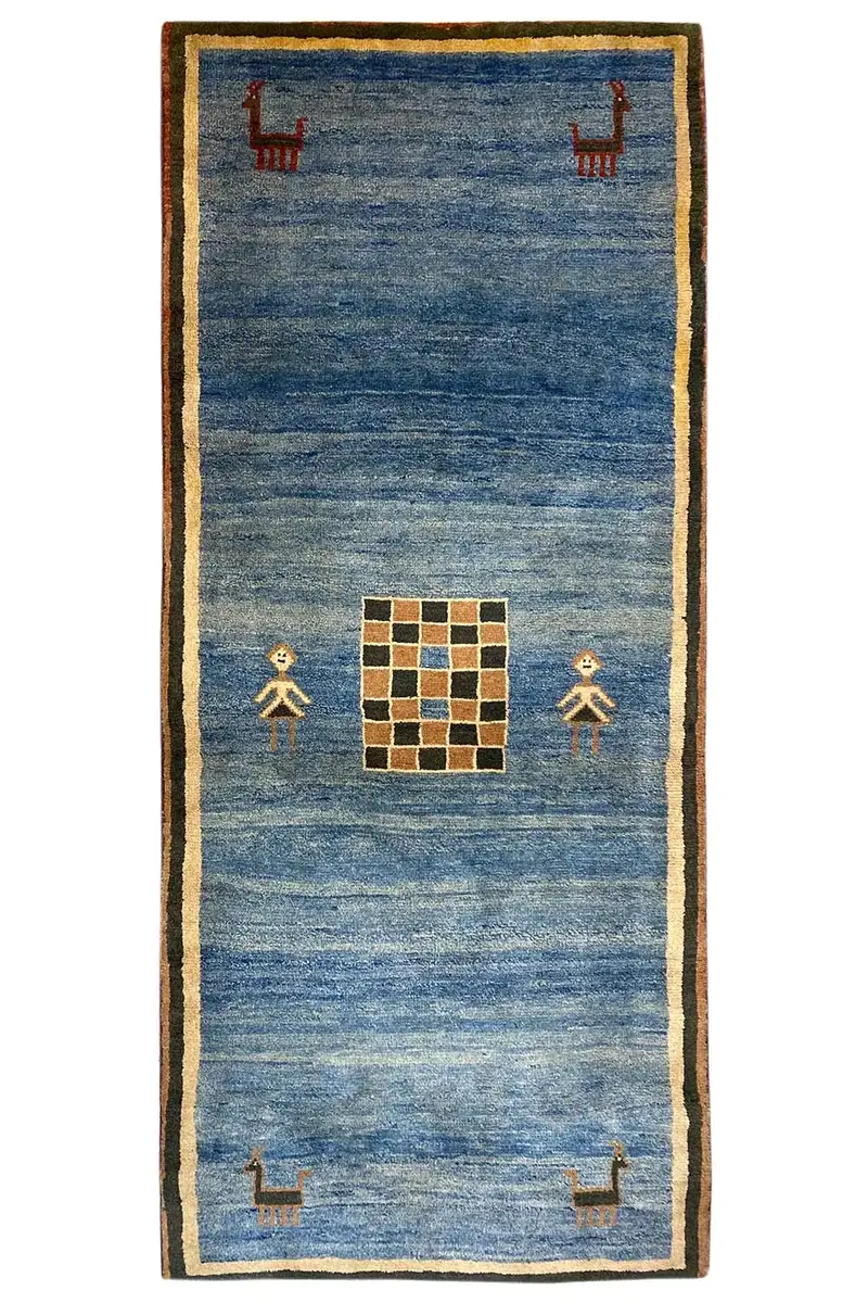 Gabbeh Teppich (272x117 cm)