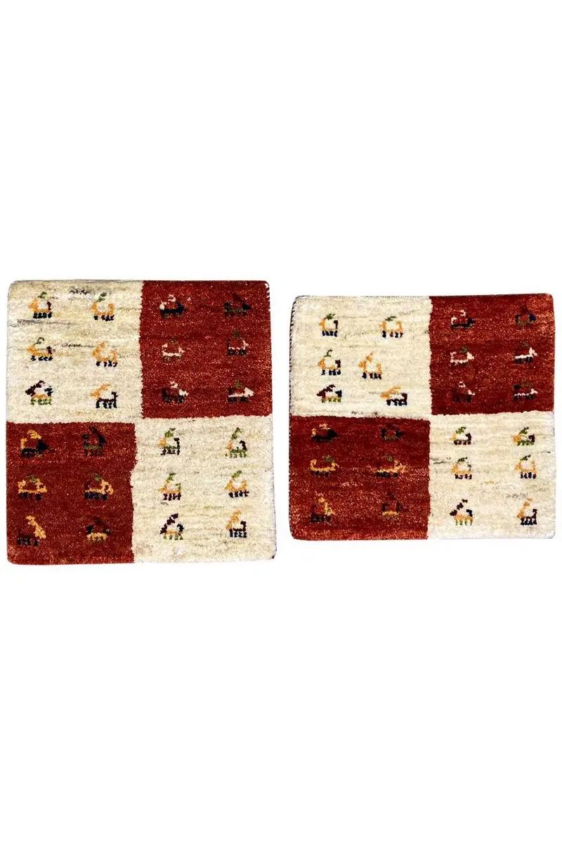 Gabbeh Teppich (42x36 cm)