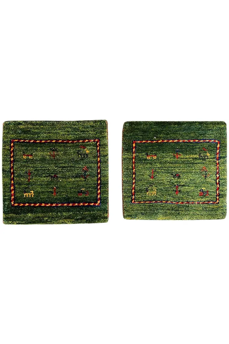Gabbeh Teppich (42x40 cm)