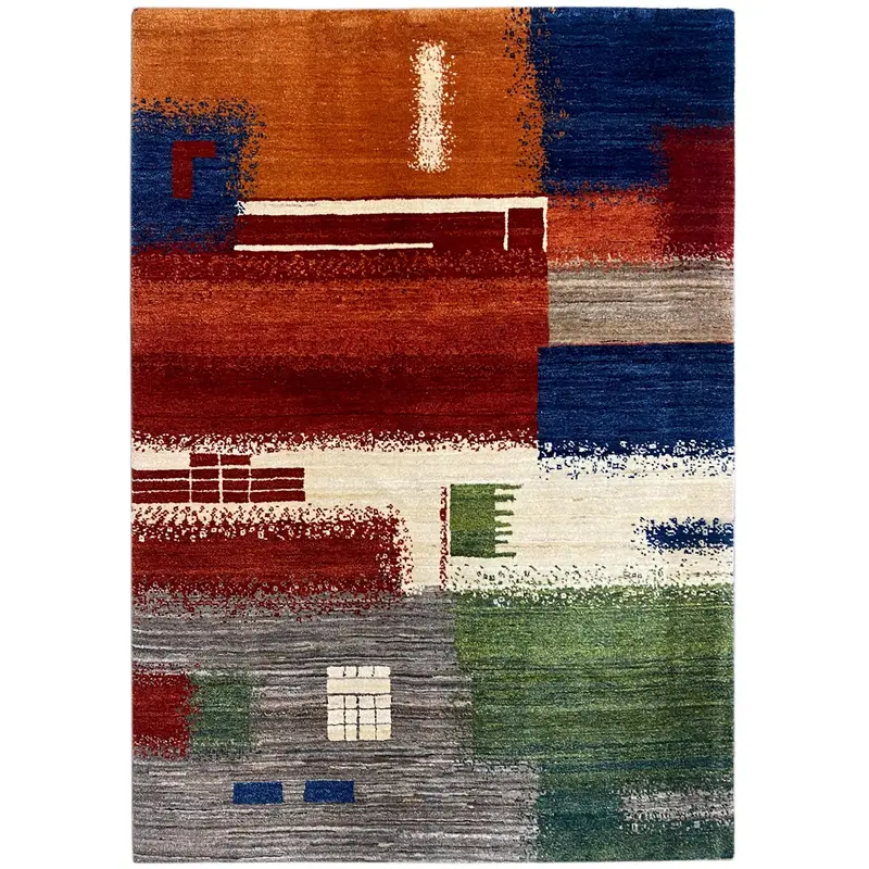Gabbeh Teppich Bunt 201x150 cm