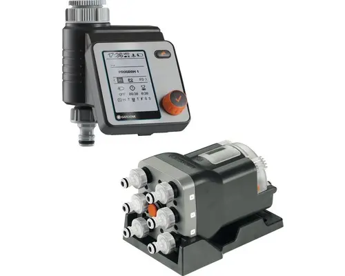 GARDENA Bewässerungscomputer MASTER & Wasserverteiler automatic Verteilergerät