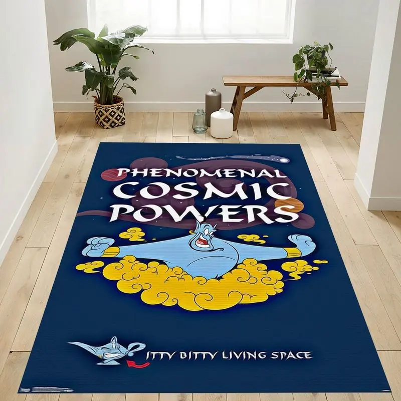 Genie Disney Aladdin Cosmic Powers Teppich