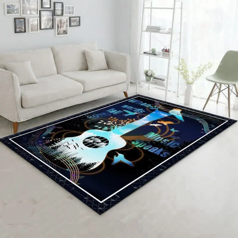 Guitar Music Teppich