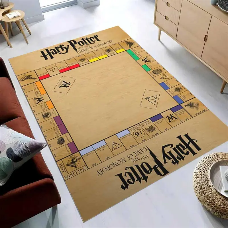 Harry Potter Monopoly Board Teppich