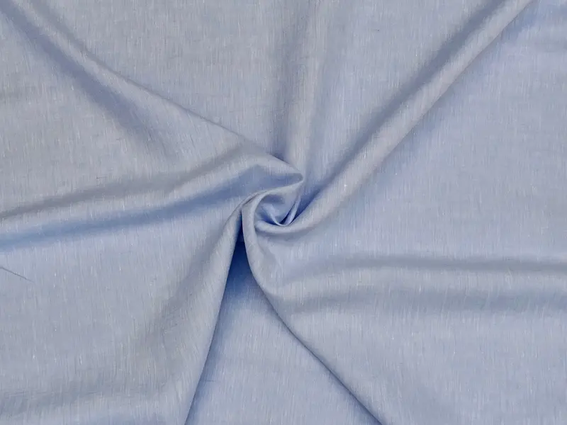 Hell blauw linnen gemeleerd C-007